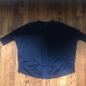 J Crew navy swing sweater